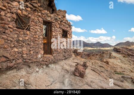 USA, Kalifornien, Mojave Wüste, Route 66, Barstow, Calico Ghost Stockfoto