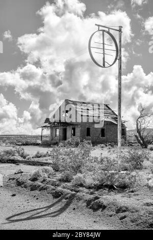 USA, Kalifornien, Mojave Wüste, Route 66, Ludlow Stockfoto