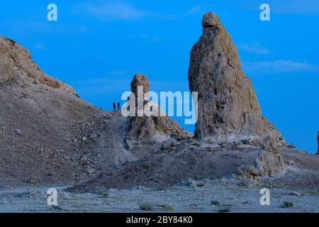 USA, Kalifornien, Mojave-Wüste, California Desert National Conservation Area, Trona Pinnacles Stockfoto