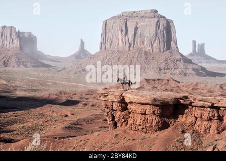 USA, Southwest, Arizona, Navajo Indianerreservat, Monument Valley, Tribal Park Stockfoto