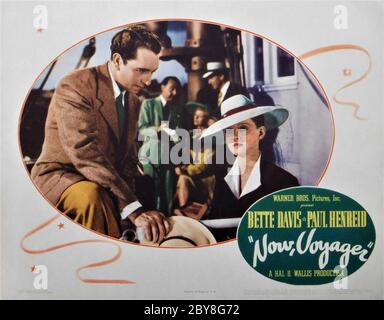 PAUL HENREID als Jerry Durrance FRANKLIN PANGBORN als Mr. Thompson und BETTE DAVIS als Charlotte Vale im JETZT VOYAGER 1942 Regisseur IRVING RAPPER Roman Olive Higgins Prouty Musik Max Steiner Warner Bros. Stockfoto