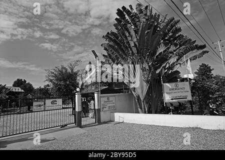 Nothospital, Battambang, Kambodscha, Asien, Landmineneffekte Stockfoto