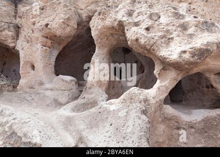 NM00635-00...NEW MEXICO - die Tsankawi Sektion des Bandelier National Monument. Stockfoto