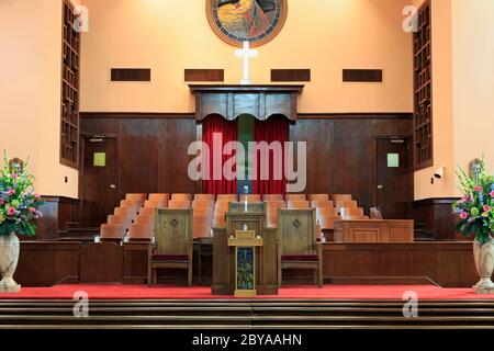 Ebenezer Baptist Church, Martin Luther King, Jr. National Historic Site, Atlanta, Georgia, USA Stockfoto