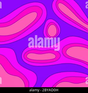 Abstrakt rosa und lila Hintergrund. Digitale Kunst Stockfoto