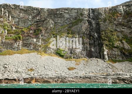 Coastal Wasserfall auf Scarba, Argyle, Schottland Stockfoto