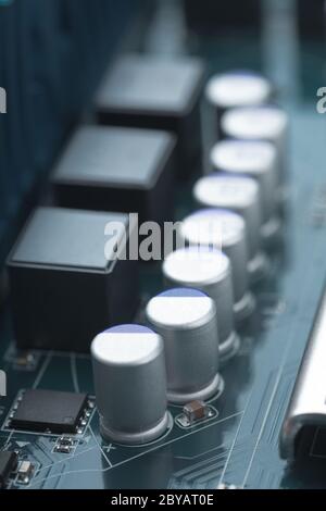 Elektronikplatine Stockfoto