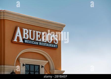 Abuelo's Mexikanisches Restaurant in Wichita, Kansas, USA. Stockfoto