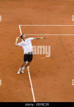 Robin Söderling, Roland Garros Stockfoto