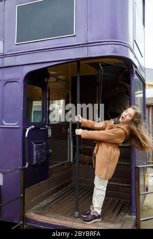 London, Großbritannien - Februar 2020: Gedenkbild im Warner Brothers Studio Stockfoto