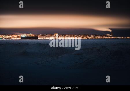 Marquette ist die bevölkerungsreichste Stadt der oberen Halbinsel (UP). Die Bewohner werden als "Joopers" bezeichnet und haben eine starke regionale Identität. Stockfoto