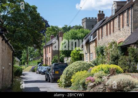 Church Street, Beckley, Oxfordshire, Großbritannien Stockfoto