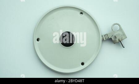 Wasserkocher, White Goods Konzept Stockfoto