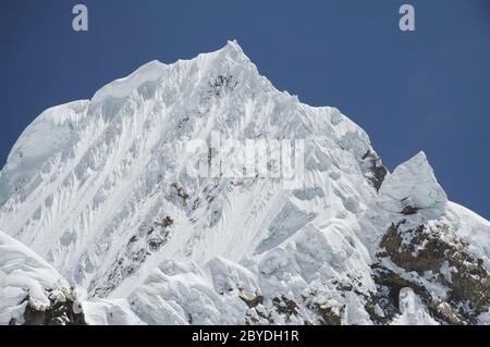 Alpamayo Peak Stockfoto