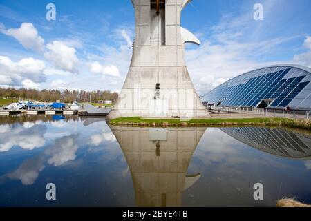 Falkirk Wheel, Scotland UK Stockfoto