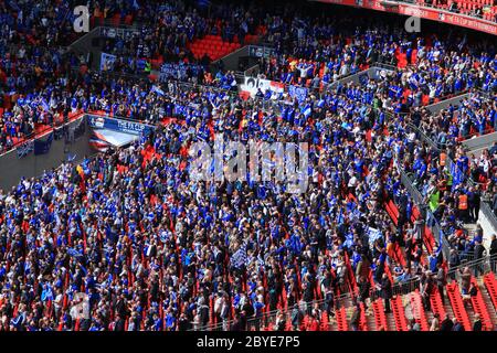 Liverpool gegen Everton FA Cup Halbfinale 2012 Stockfoto