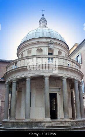 San Pietro in Montorio ist eine Kirche in Rom, Italien Stockfoto