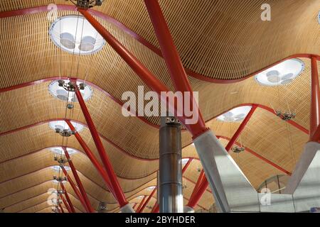 Flughafen Madrid-Barajas Stockfoto