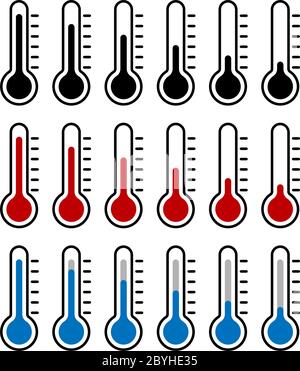 Thermometer Symbol Vektor-Illustration Stock Vektor