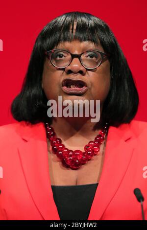 DIANE ABBOTT, 2019 Stockfoto