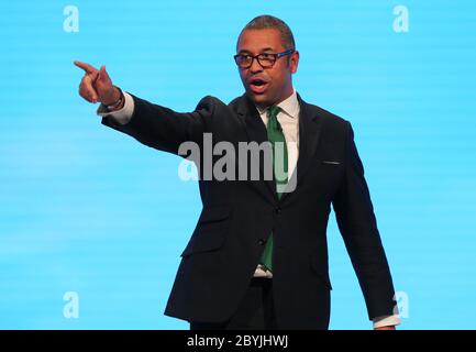 JAMES CLEVERLY, 2019 Stockfoto