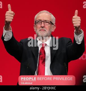 JEREMY CORBYN, 2019 Stockfoto