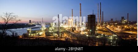 Kokerei Schwelgern, Rhein, Duisburg, Deutschland. Stockfoto