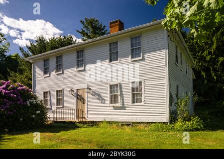 Daniel Glazier Tavern Willington Common Historic District   Willington , Connecticut, USA Stockfoto