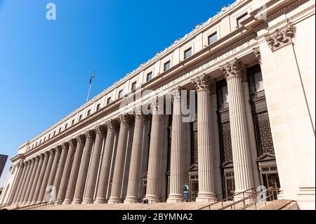 Das General Post Office, New York City, USA Stockfoto