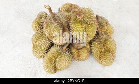 Durians köstliche Früchte in thailand Stockfoto