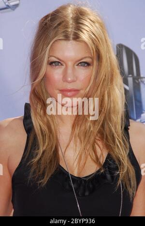 Fergie bei den MTV Movie Awards 2007 - Ankunft im Gibson Amphitheater, Universal Studios Hollywood in Universal City, CA. Die Veranstaltung fand am Sonntag, 3. Juni 2007 statt. Foto: SBM / PictureLux - Dateireferenz # 34006-5911SBMPLX Stockfoto