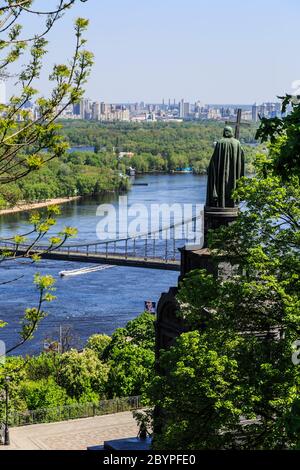Panorama von Kiew, Ukraine. Stockfoto