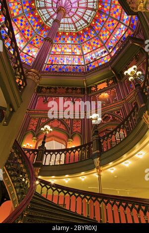 Rotunda, Old State Capitol, Baton Rouge, Louisiana, USA Stockfoto