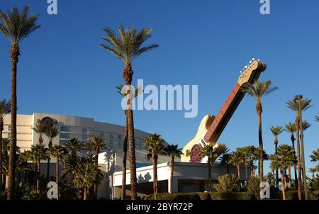 Hard Rock Cafe Hotel Las Vegas 241 Hotel und die wichtigsten Orte in Las Vegas der schönste Ort in Las Vegas Stockfoto