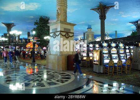 Montecarlo Hotel Las Vegas 470 Hotel und die wichtigsten Orte in Las Vegas der schönste Ort in Las Vegas Stockfoto