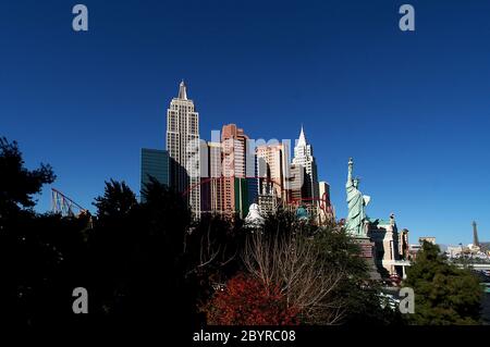 New York Hotel NYNY Hotel Las Vegas 415 Hotel und die wichtigsten Orte in Las Vegas der schönste Ort in Las Vegas Stockfoto