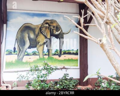 Safari Park Hotel, Nairobi, Kenia, Attica Stockfoto