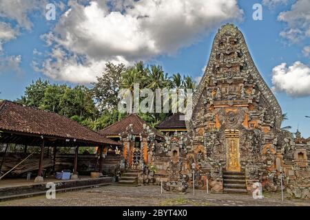 Sidan, Bali Island, Indonesien. Mai 2019. Der Pura Dalem Sidan in Gianyar wird auch Tempel der Todesritter genannt. Stockfoto