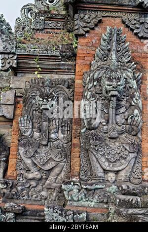 Sidan, Bali Island, Indonesien. Mai 2019. Der Pura Dalem Sidan in Gianyar wird auch Tempel der Todesritter genannt. Stockfoto