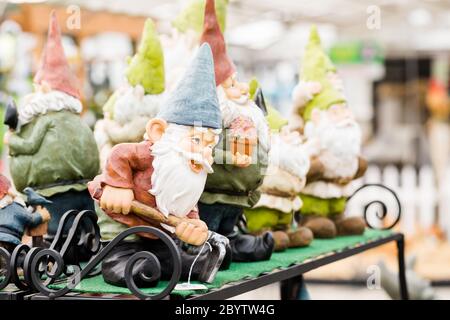 Gartenzwerge Stockfoto