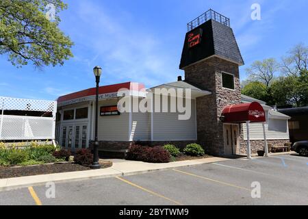 Das Curry Club Indian Restaurant Stony Brook Long Island New York Stockfoto