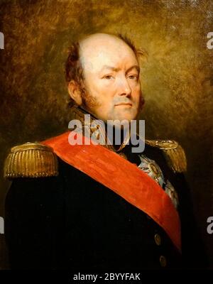 Jean-Baptiste Drouet, Graf von Erlon (1765-1844). Stabschef von Marschall Lefebvre dann Marschall Lannes, nahm er an der Unterwerfung von Tirol dann nahm am Spanischen Krieg. Stockfoto