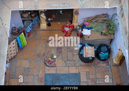 Jaisalmer, Rajasthan. 10. Dezember 2016. Stockfoto