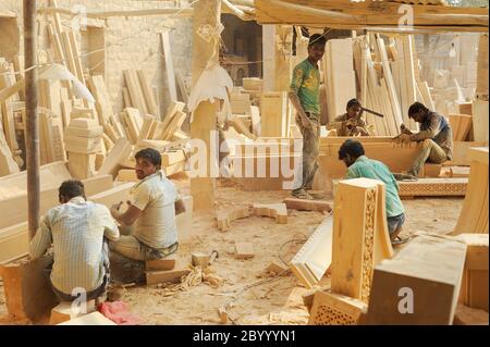 Jaisalmer, Rajasthan. 13. Dezember 2016. Stockfoto