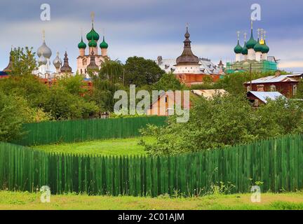 Rostow das Große - alten kleinen russischen Stadt Stockfoto