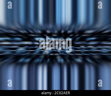 Schnelle Bewegung bei Lichtgeschwindigkeit - Retro-Warp-Sternstrahlen, abstrakter Hintergrund.