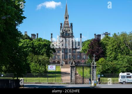 Fettes College Edinburgh, eine führende unabhängige Schule im Herzen von Edinburgh, Schottland, Großbritannien Stockfoto