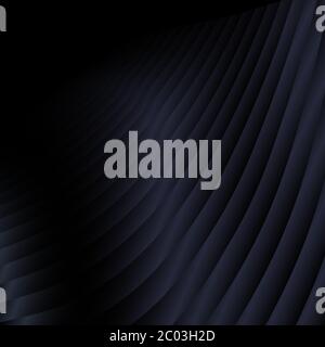 Abstrakter blauer Verlauf Wellenmuster Hintergrund und Textur. Luxuriöser Stil. Vektorgrafik Stock Vektor