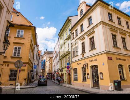 Husova, Altstadt, Prag, Tschechische Republik Stockfoto