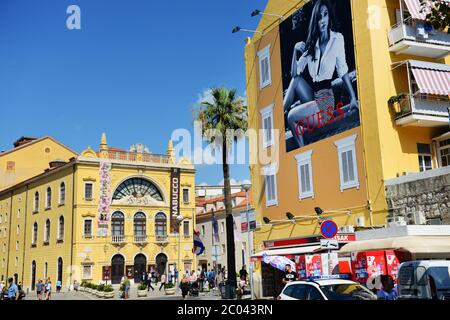 Das Kroatische Nationaltheater in Split. Stockfoto